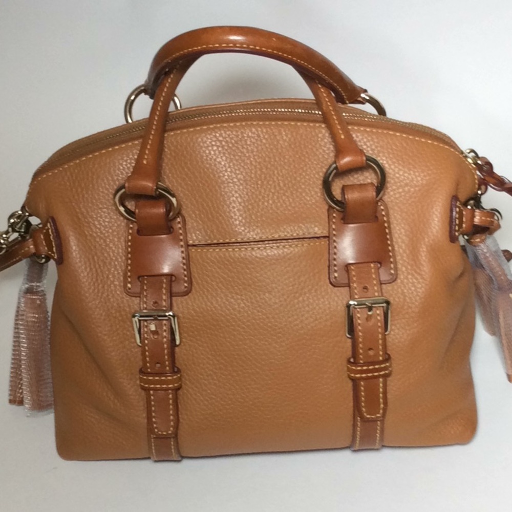 Dooney & Bourke Domed Satchel w/Pouch - Picture 3 of 13